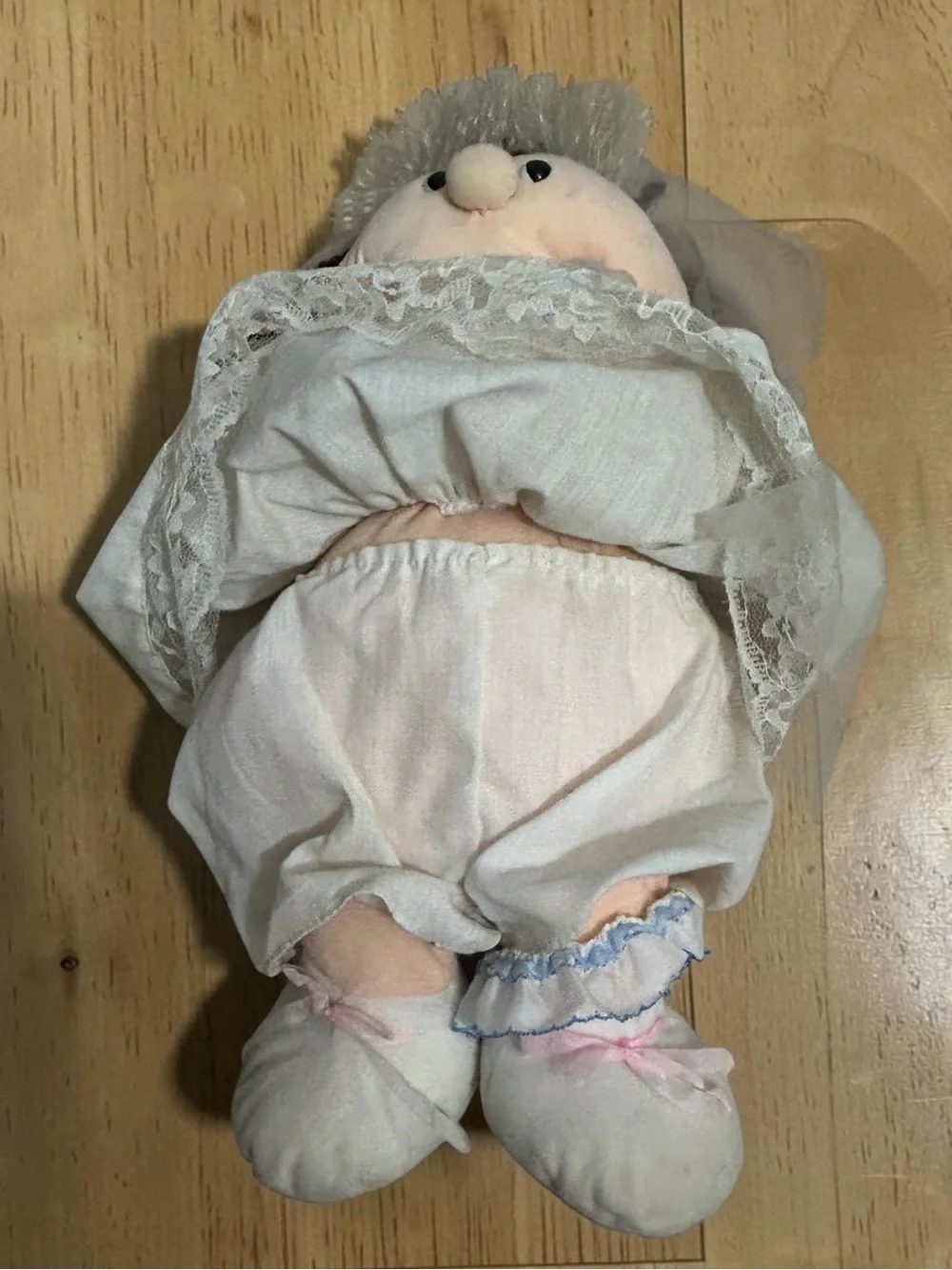 Vintage Kamar Plush Wedding Doll Rare